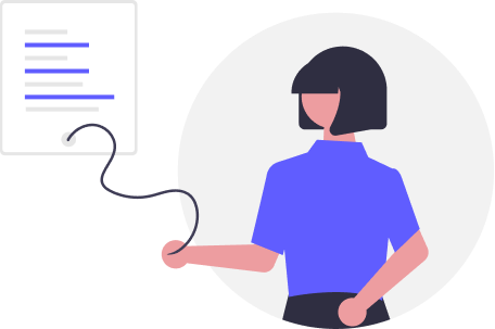 Contact form illustration