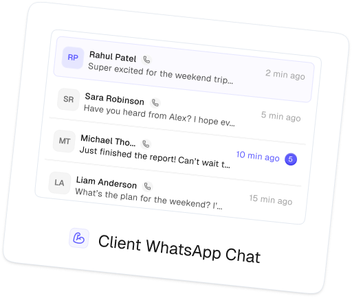 Connected conversations